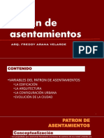 Patron de Asentamientos