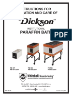 6900-189-000 Dickson Paraffin Bath