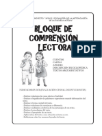 Bloque de Comprensión Lectora ECE PDF