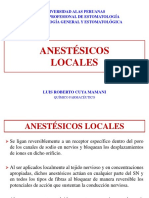 Anestésicos Locales I