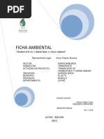 Ficha Ambiental Transporte Combustible