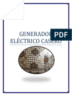 Generador Eléctrico Casero