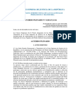 Legis - Pe Acuerdo Plenario 8 2011 Beneficios Penitenciarios Terrorismo y Criminalidad Organizada PDF