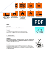 Simbolos de Seguridad en Un Laboratorio