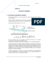 Unidad 5 Mec. Fluidos, Flujo en Tuberias