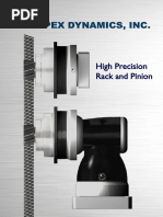 Catalog Rack and Pinion