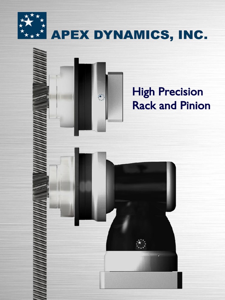 High Precision Rack and Pinion Solutions | PDF | Gear | Industries