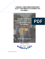 Capital Humano y Crecimiento Economico en Colombia