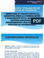 Formulación y Evaluación de Proyectos de Inversión Viernes 26