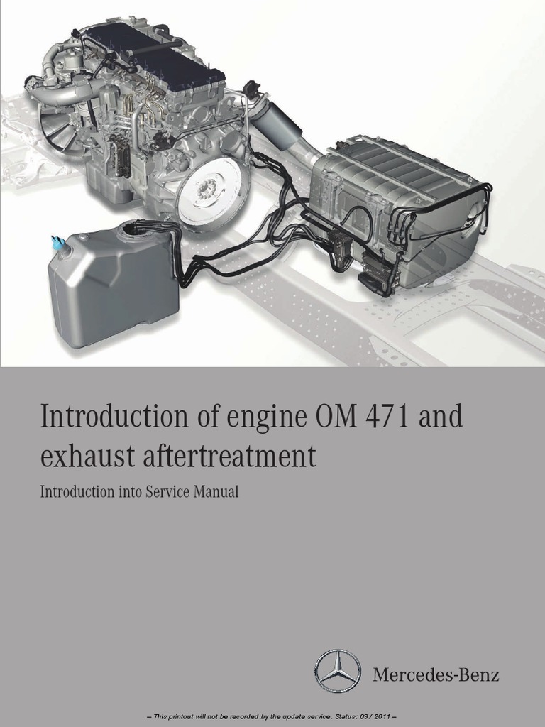 Engine OM 471 PDF | PDF