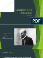 Sociología de La Educación