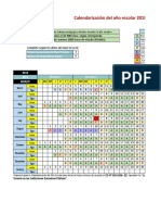 Calendarización Del Año Escolar 2018 I.E.nº