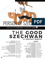 The Good Person of Szechwan Production Program