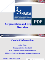 Organization and Regulatory Organization and Regulatory