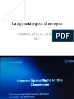 La Agencia Espacial Europea