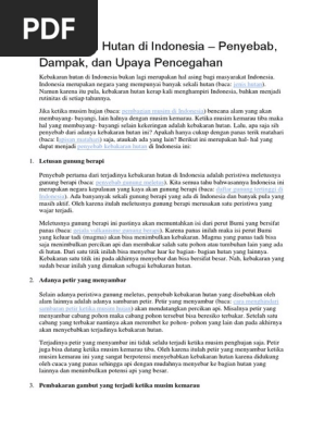 Kebakaran Hutan Di Indonesiadocxraffadocx