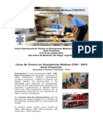 Curso Internacional de Técnico en Emergencias Médicas