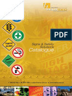 Catalogue: Signs & Safety Solutions