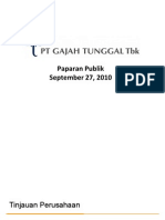 Materi Public Expose Gajah Tunggal