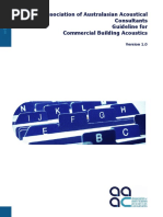 AAAC Acoustic Rating Guidelines | PDF | Wall | Noise