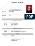 Curriculum Vitae: Educational Background