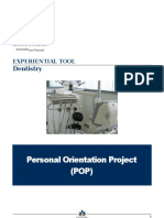 Personal Orientation Project (POP) : Dentistry