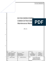 Oki Data C6150/C6050/C5950/C5850/C5750/C5650 Maintenance Manual