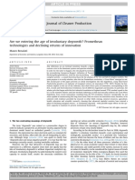 Are We Entering The Age of Involuntary Degrowth? Promethean Technologies and Declining Returns of Innovation (Bonaiuti 2017)