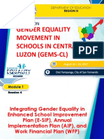 Gender Equality Movement in Schools in Central Luzon (Gems-Cl)