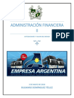 Administración financiera - Cotizaciones y valor del riesgo