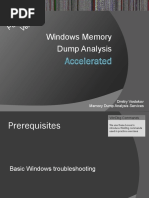 Accelerated Windows Memory Dump Analysis Public