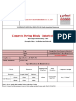 TDS - Square Interlock-Pedestrian Sidewalk