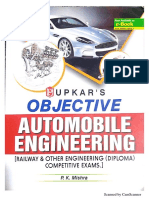 Objective Automobile Engineering by P. K. Mishra (Upkar Publication)