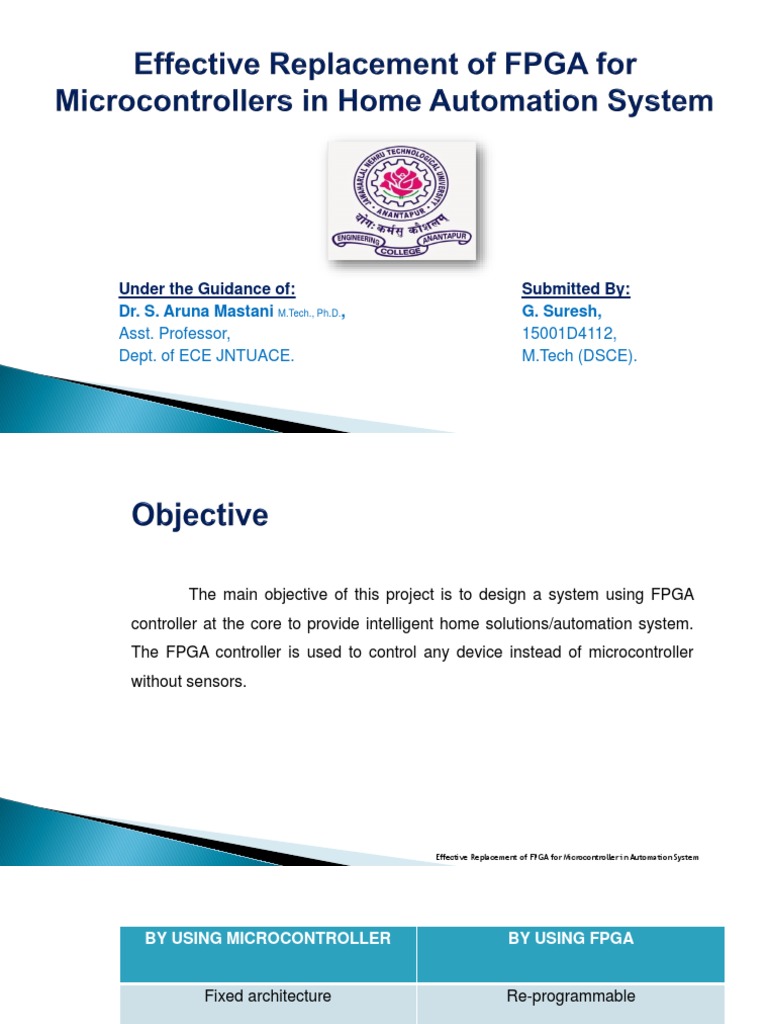 FPGA-Based Home Automation System | PDF | Field Programmable Gate Array ...