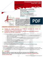 Fiche de Procédure D'inscription ALLPH@ - 2017 - 2018 (S)