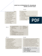 Grammar Bank Answers (Intermediate) PDF