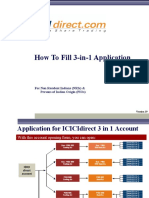 How To Fill 3-In-1 Application: For Non Resident Indians (Nris) & Persons of Indian Origin (Pios)
