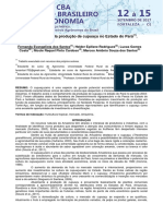 Comportamento Da Produção de Cupuaçu No Estado Do Pará