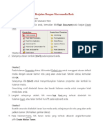 Cara Membuat Teks Berjalan Dengan Macromedia Flash