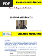 Aula 01 - Ensaios Mecânicos