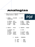 ANALOGIAS