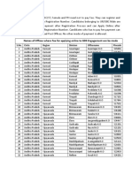 GDS Fee Offices AP and WB