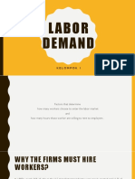 Labor Demand