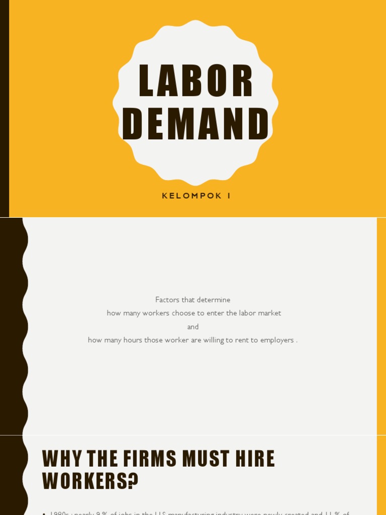 Labor Demand | PDF