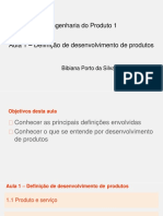 Aula 1 - Desenvolvimento de Produtos