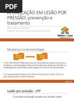 Atualização Em Lesão Por Pressão