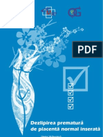 Dezlipirea Prematura de Placenta Normal Inserata