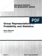 DIACONIS, P. Group Representations in Probability and Statistics. 1988 PDF