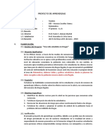 Proyecto de Aprendizaje Matematica DR