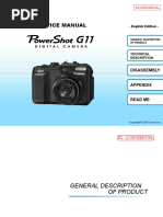 CANON PowerShot G11 - Service Manual